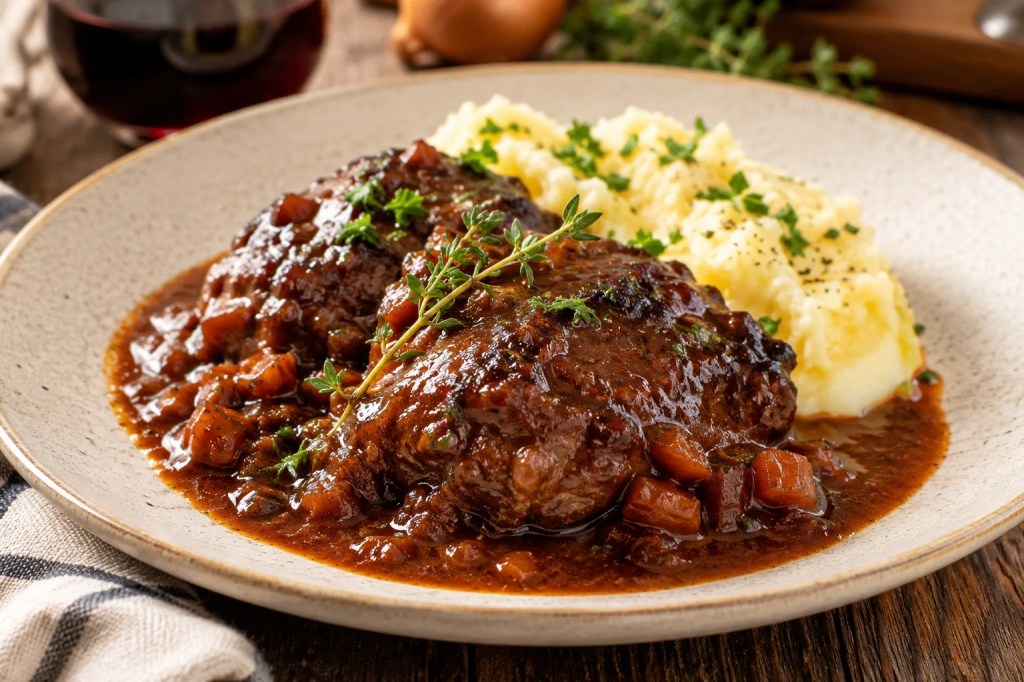 Carrilleras de cerdo al vino tinto: receta tradicional para que queden tiernas y melosas