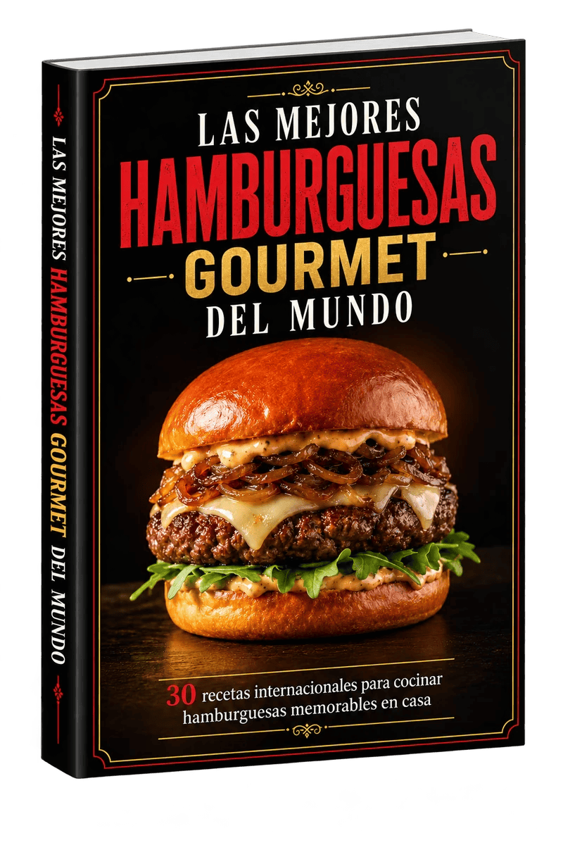 Las mejores hamburguesas gourmet del mundo: 30 recetas&nbsp;extraordinarias