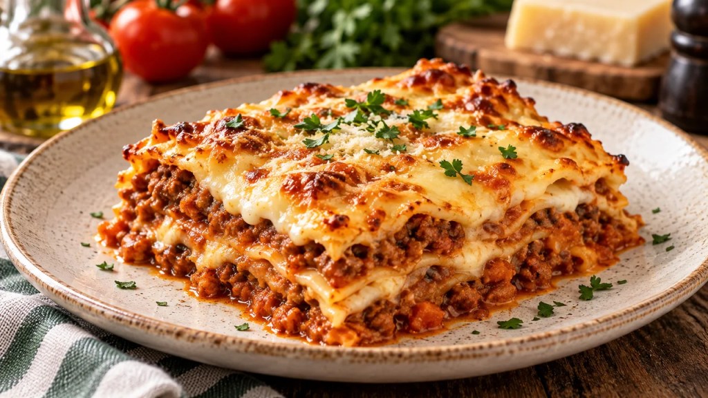 Lasaña de carne casera con bechamel: receta fácil y jugosa paso a paso